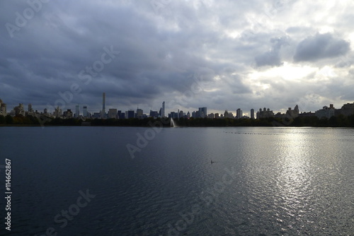 Cloudy Sky over Jacqueline Kennedy Onassis Reservoir