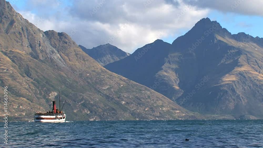 Queenstown at the Southern Island, New-Zealand Queenstown at the Southern Island, New-Zealand