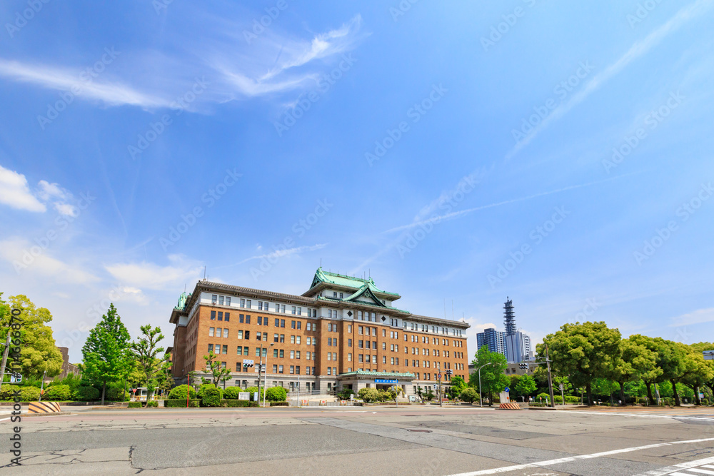 愛知県庁 本庁舎 -名古屋城大天守風屋根を乗せた帝冠様式の重要文化財-