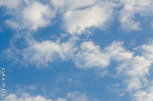 Blue sky and clouds for background Blue sky beauty