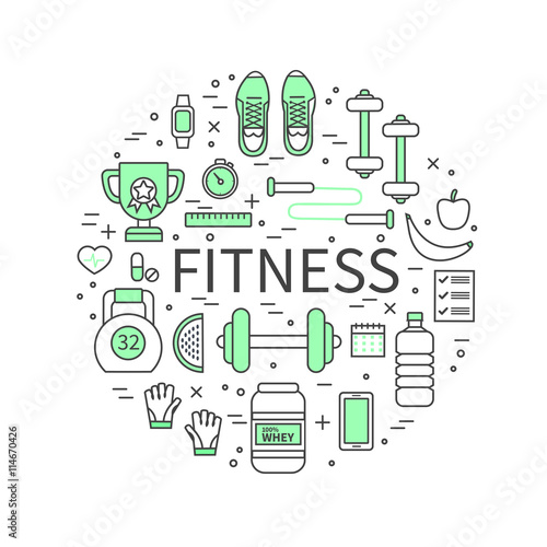 Fitness banner