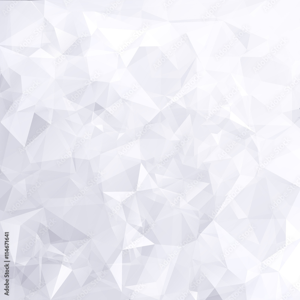 Abstract white & grey geometric, polygonal shapes background. Abstract white & grey geometric, polygonal shapes background.