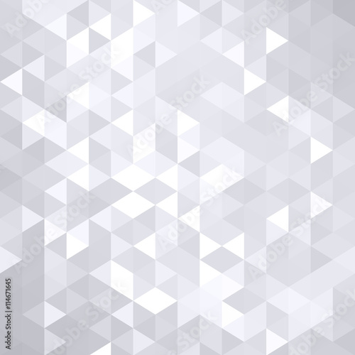 Abstract geometric background design with grey & white tones.