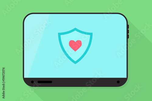 Tablet vector illustration Free Download Tablet vector illustration - GFXLoad