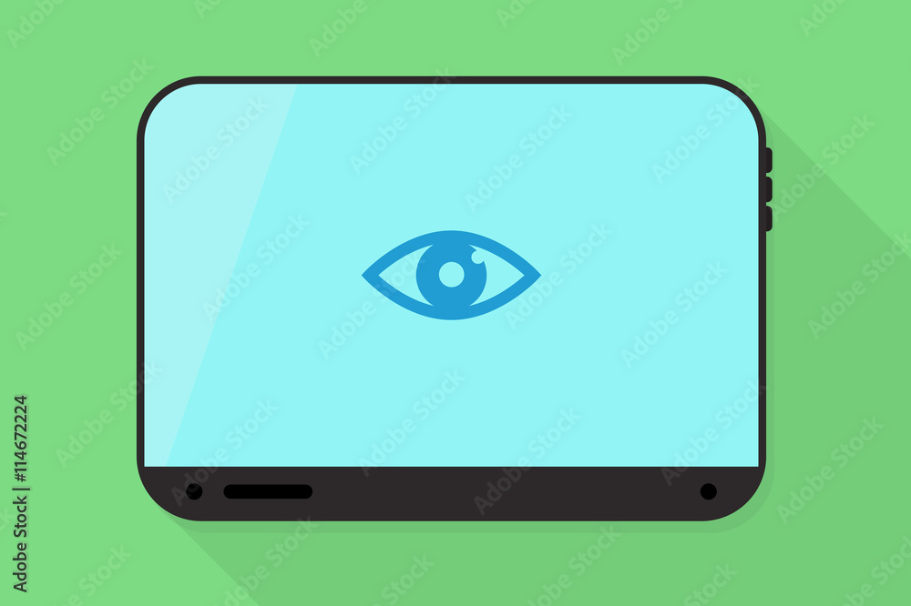 Tablet vector illustration