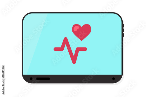 Tablet vector illustration