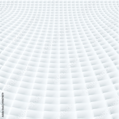 Abstract white and grey perspective background