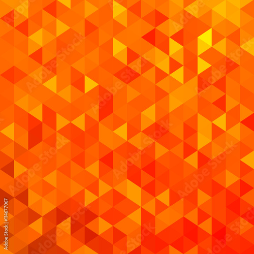 Abstract gradient art geometric background with yellow vibrant color tone.