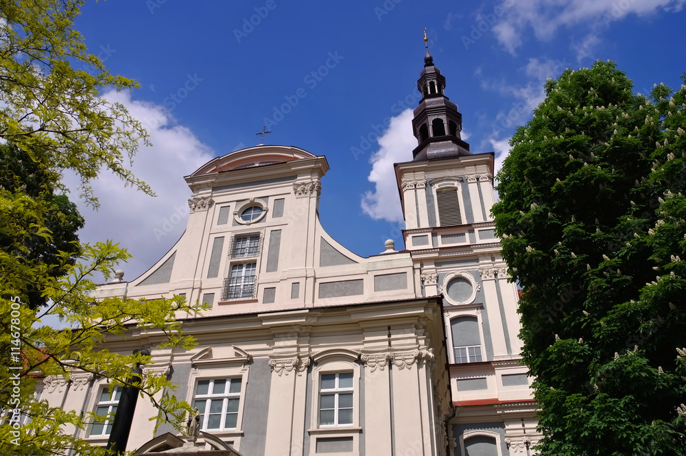 Breslau St.-Klara-Kirche - Breslau, old St.-Klara-Church