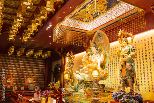 interior of the Buddha