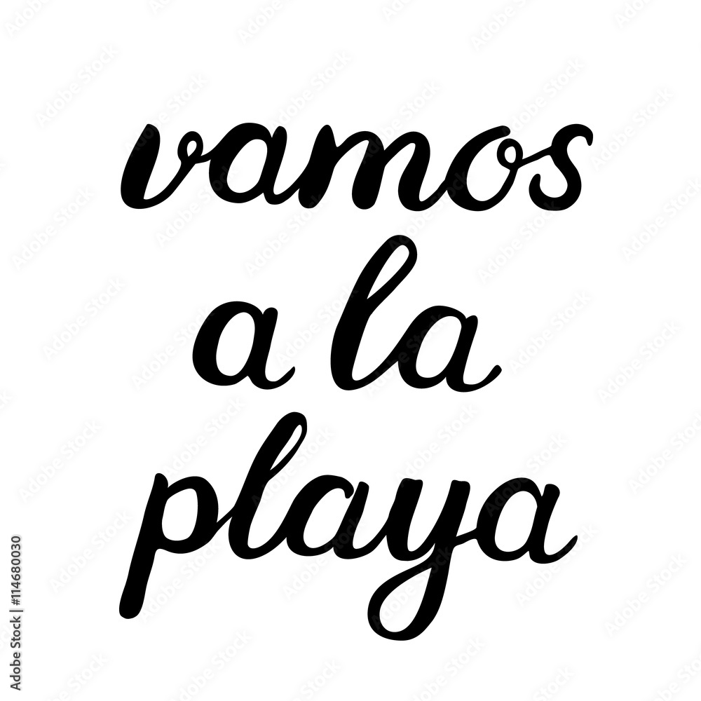 Let s go to the beach lettering. Let s go to the beach lettering.