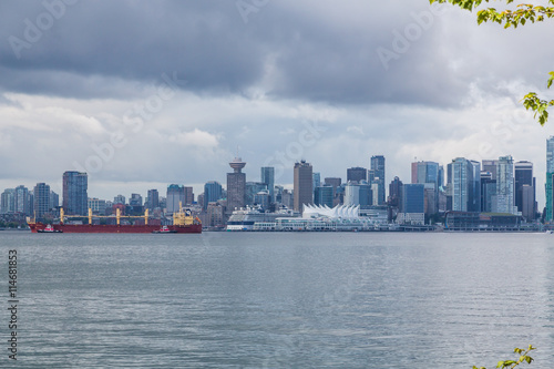 Cruise Ship at Vancouver Harbor