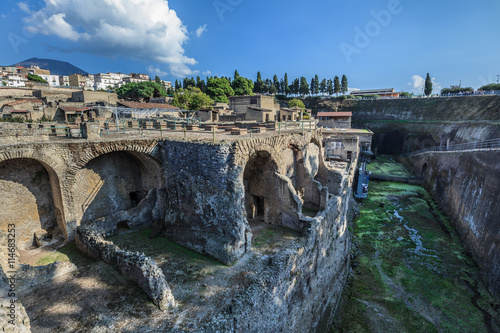 Herculaneum,Naples Italy photo