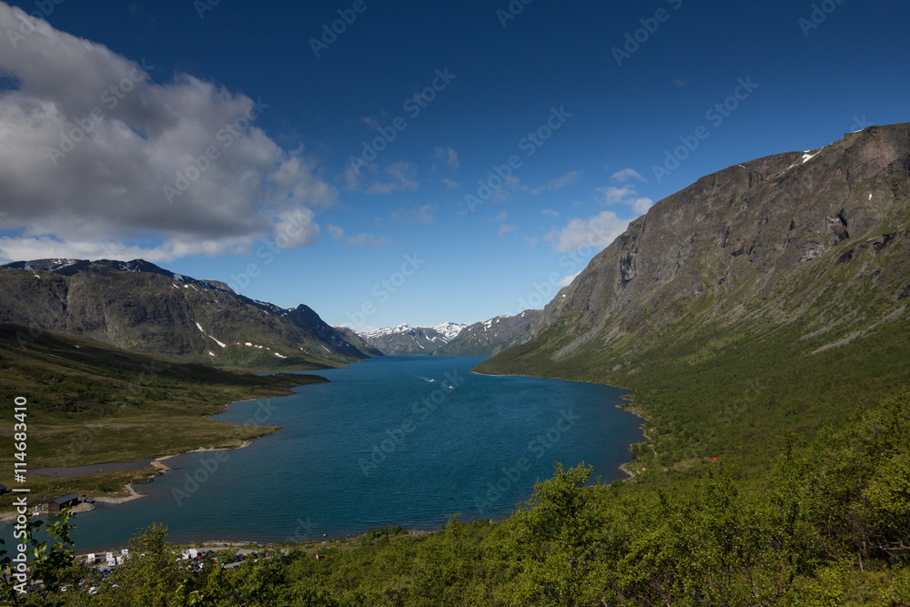 Obraz premium Bessegen trek, Norway
