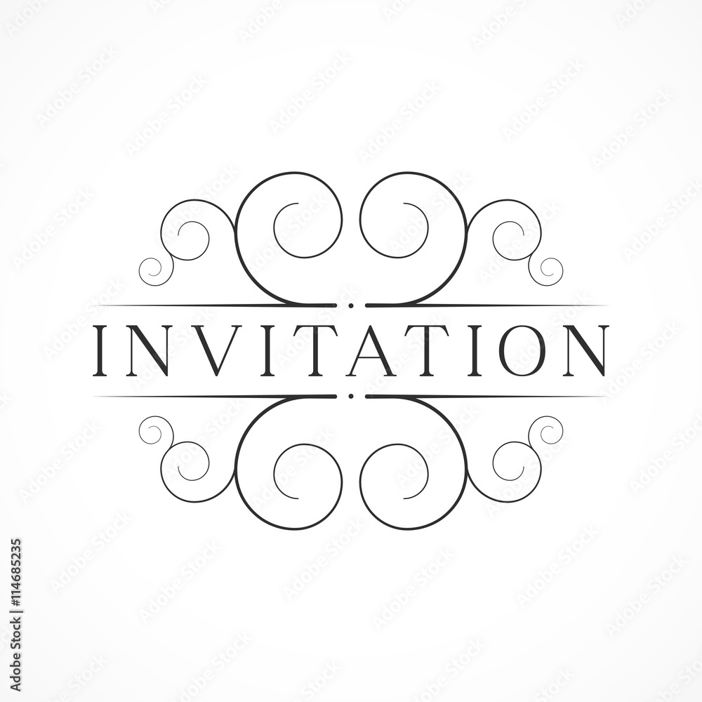 carte invitation