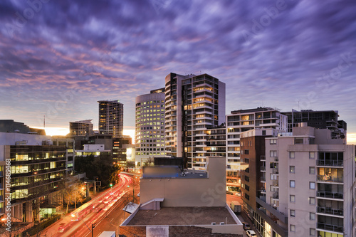 Konstfotografi Sy St Leonards North Sunset