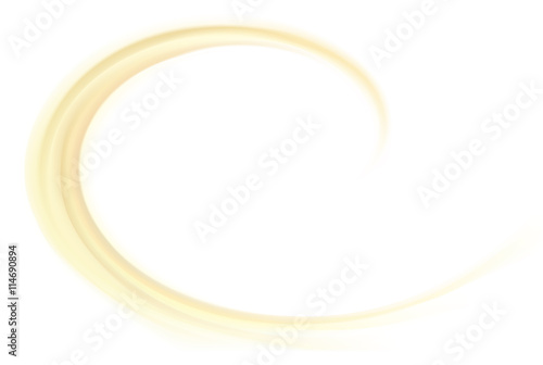 Vector yellow background of swirling creamy texture