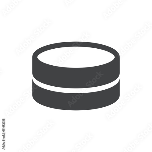Coin Flat icon and Logo