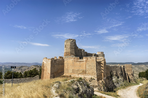 Castillo de Ayub en el municipio de Calatayud, Zaragoza