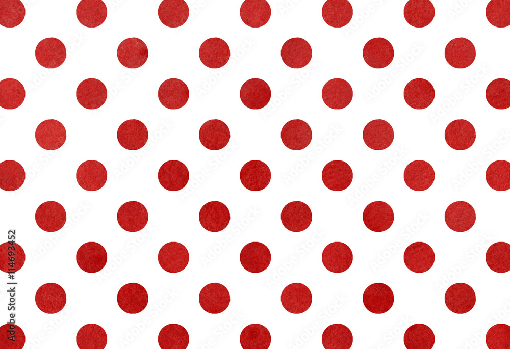 Watercolor dark red dot background. Watercolor dark red dot background.
