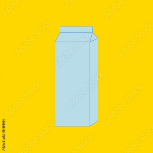 Milk pack illustration