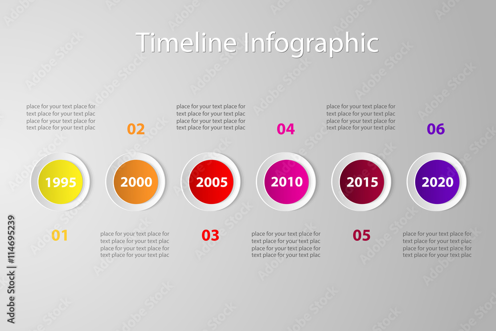 Timeline template Timeline template