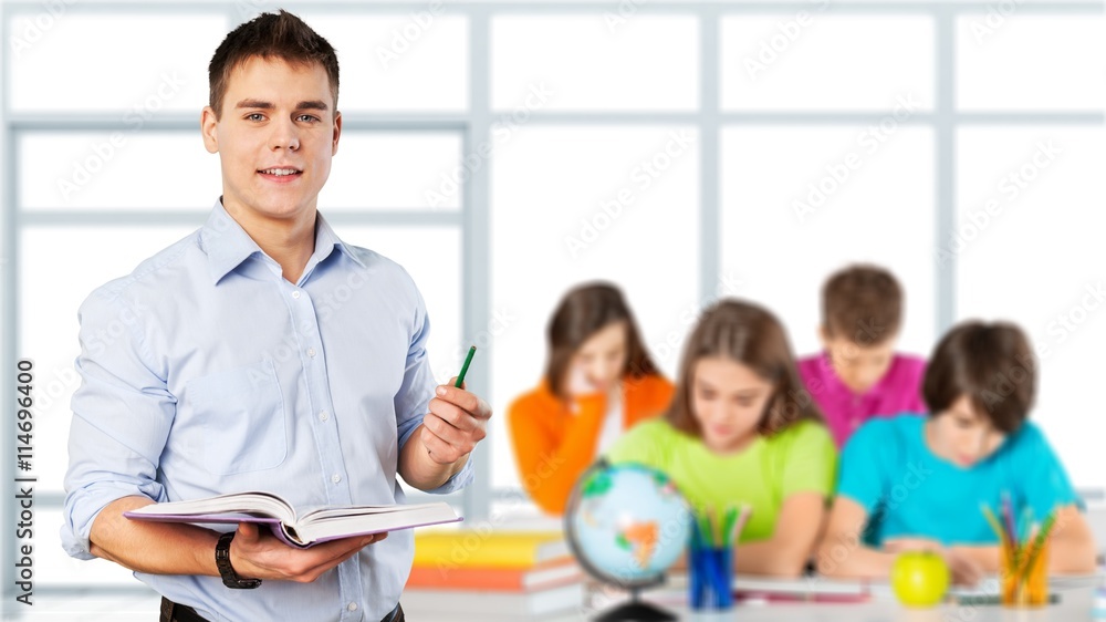 Fototapeta premium Student.