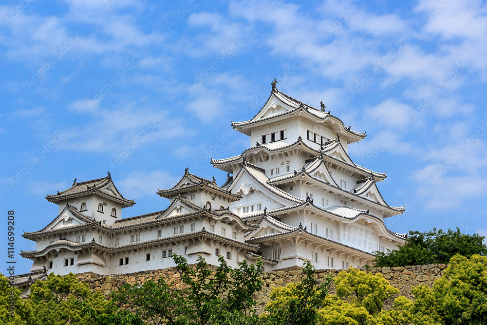 Himeji castle ; The one of National treasure of Japan Himeji castle ; The one of National treasure of Japan