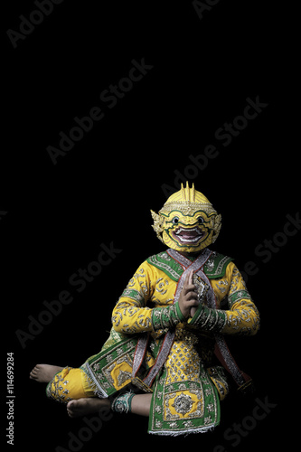 Khon, Thai art perform from Ramayana story.