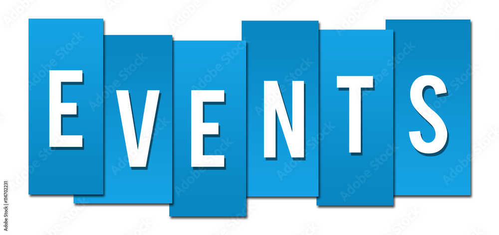 Fototapeta premium Events Blue Stripes