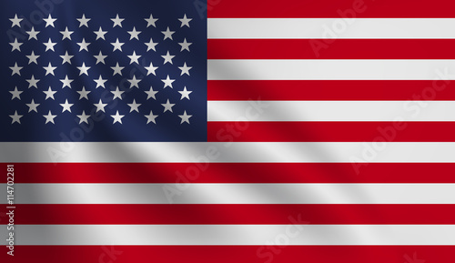 United States flag American symbol Independence day background.