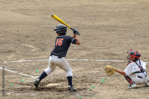 少年野球試合風景 photo