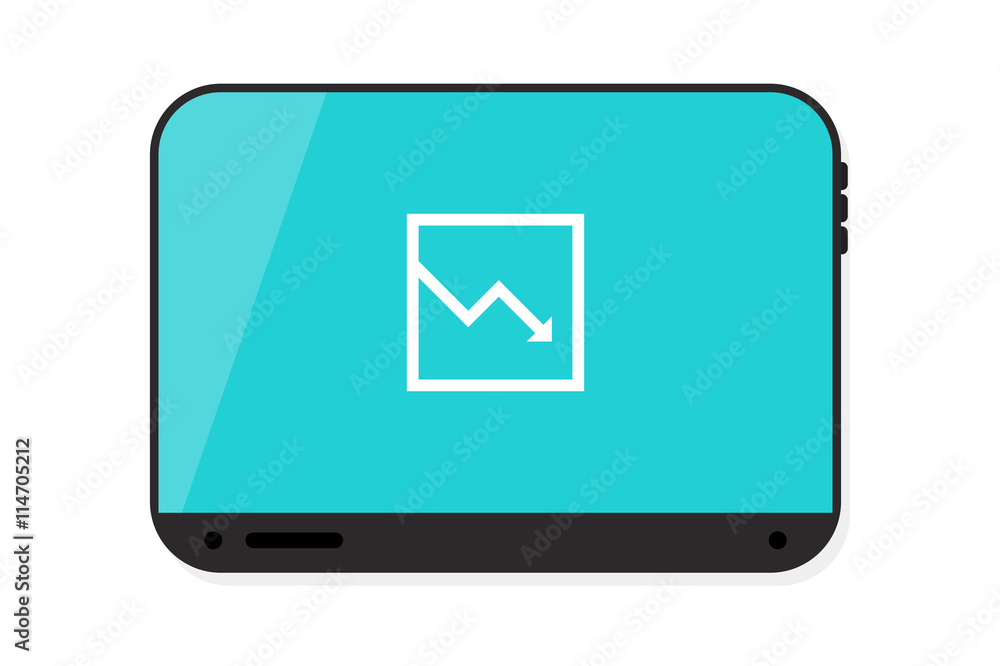 Tablet vector illustration Tablet vector illustration