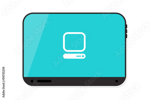 Tablet vector illustration