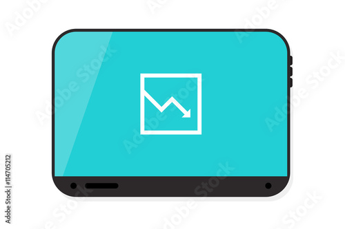 Tablet vector illustration