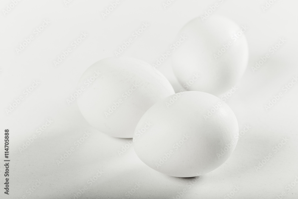 eggs isolated on white background eggs isolated on white background