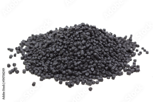 Obraz na płótnie black polymer resins