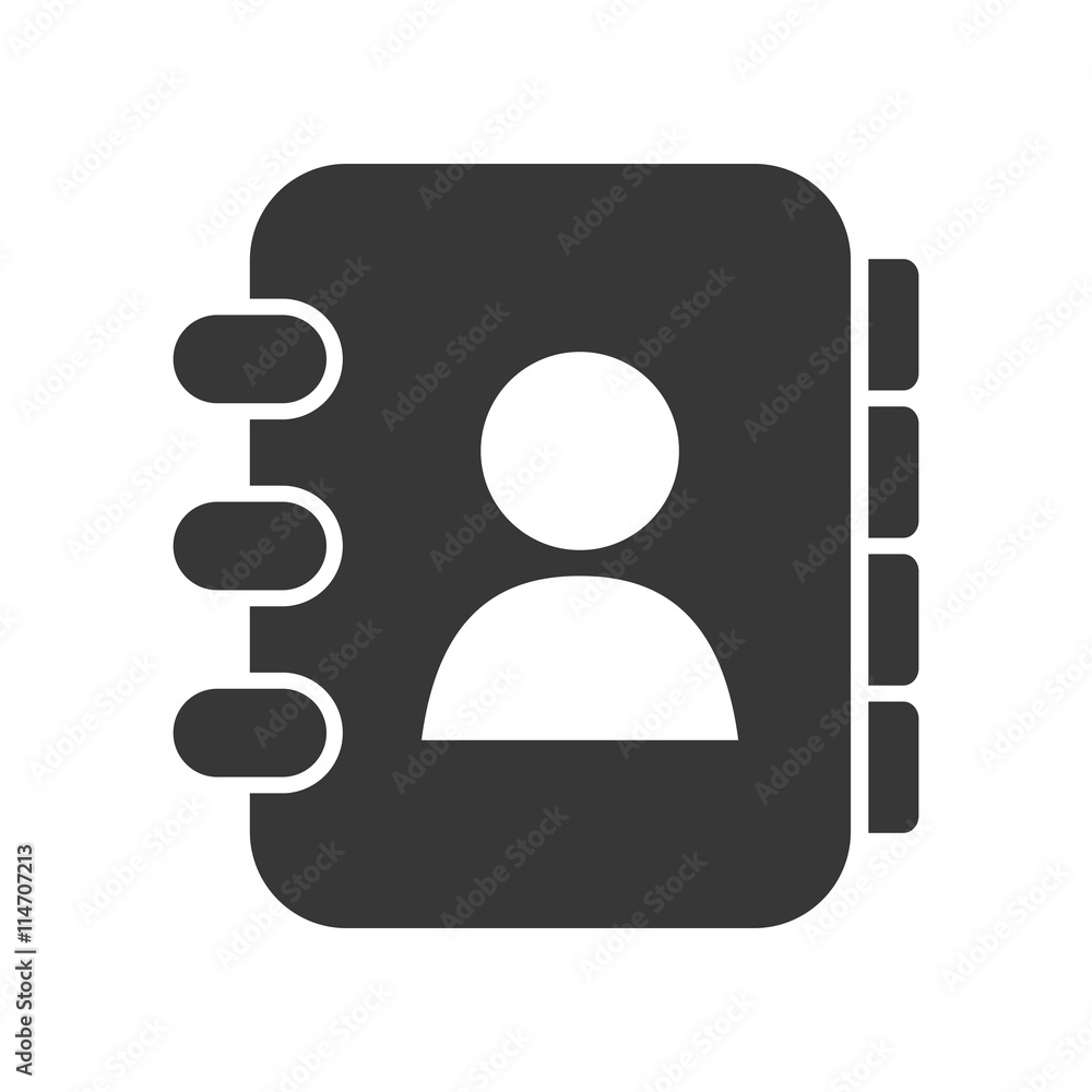 Social media concept represented by agend icon. isolated and flat illustration Social media concept represented by agend icon. isolated and flat illustration