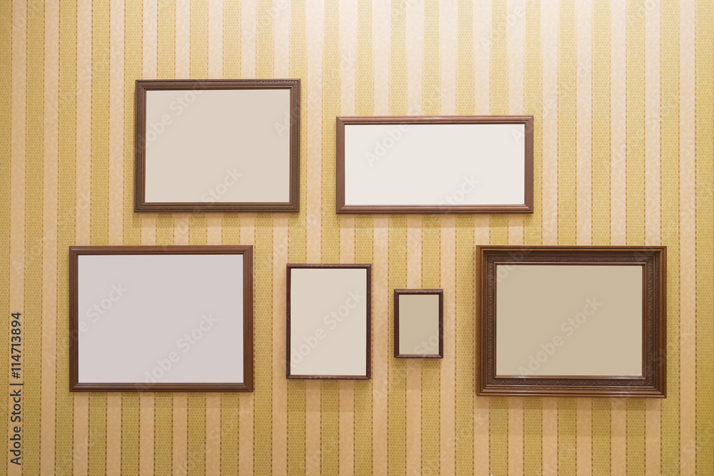 Photo art gallery on wall Photo art gallery on wall