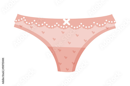 Fashion colorful lace g string thong panties, isolated on white background. Thong underpants fashion isolated pants female clothing lace underclothes. Style seductive beauty thong underpants.