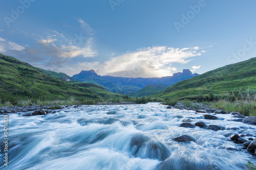 Tugela River flow fast