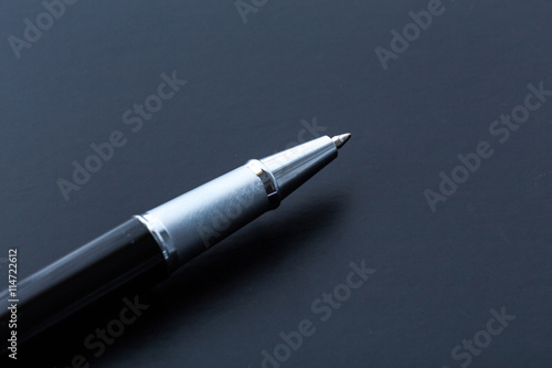 Close-up of pen