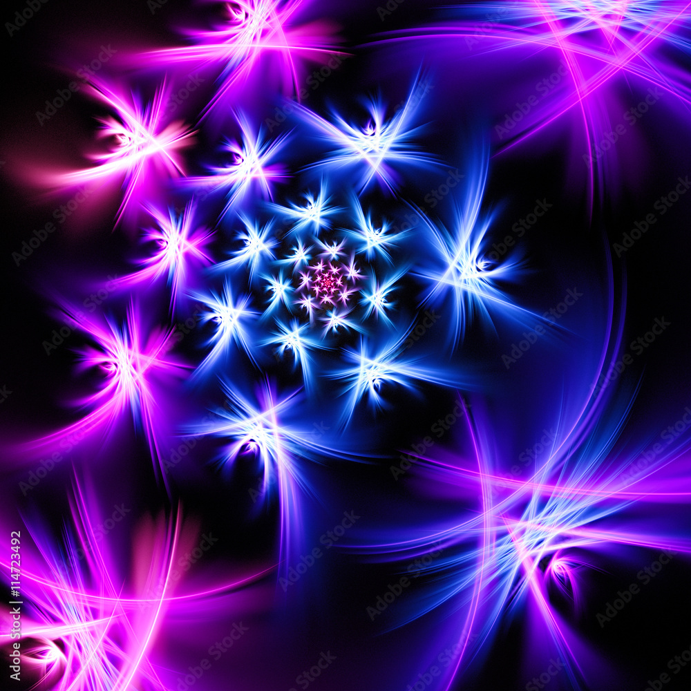 Dance bright multi-colored stars. 3D illustration. Sacred geometry. Mysterious psychedelic relaxation pattern. Fractal abstract texture. Digital artwork graphic design astrology alchemy magic. Dance bright multi-colored stars. 3D illustration. Sacred geometry. Mysterious psychedelic relaxation pattern. Fractal abstract texture. Digital artwork graphic design astrology alchemy magic.