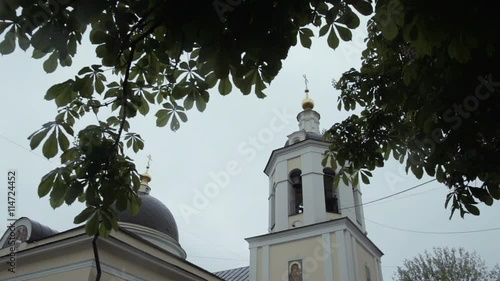 The Orthodox Church in front of Green Leafs photo