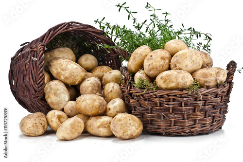 Ziemniaki w koszu