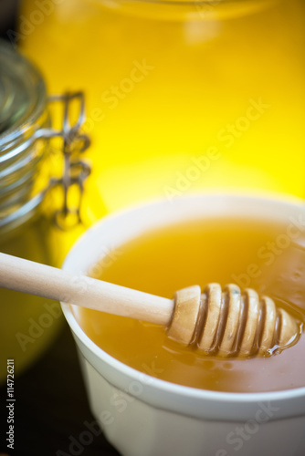 Honey with walnut