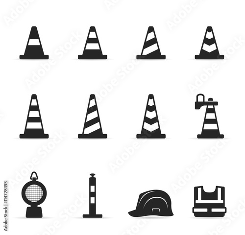 Single Color Icons - Traffic Sign