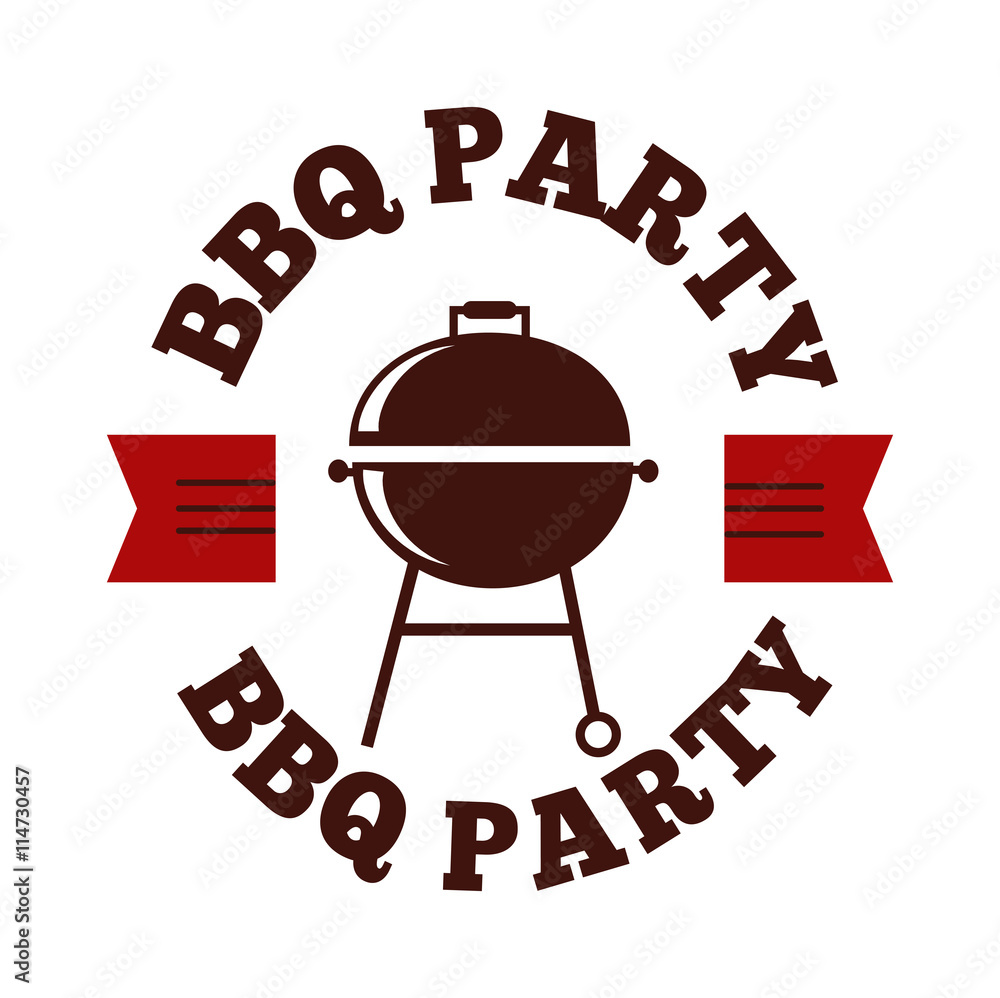 Barbecue logo and grill labels set, badge and emblem. BBQ logo vector ...