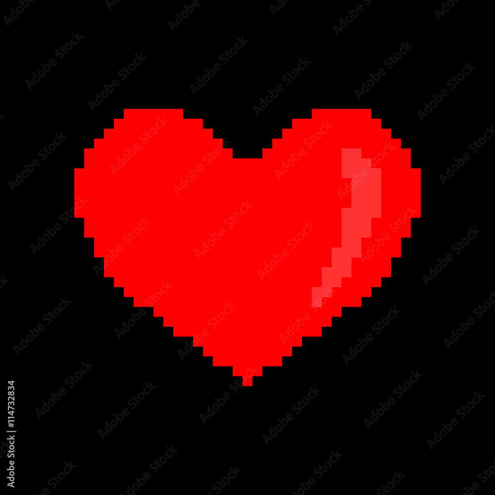 Sign pixel heart 8.06 Sign pixel heart 8.06