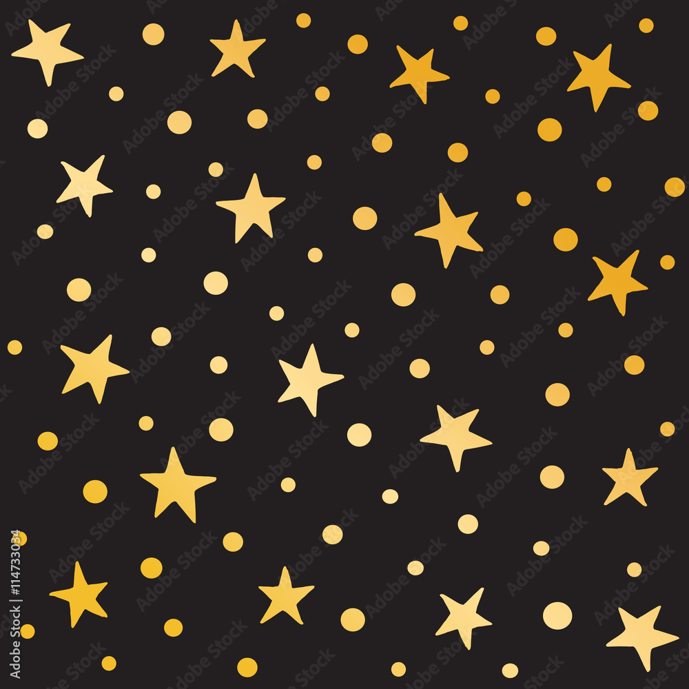Black and gold polka dot wrapping paper outlet